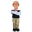 Jeff Dunham Walter 18-Inch Talking Animatronic Doll